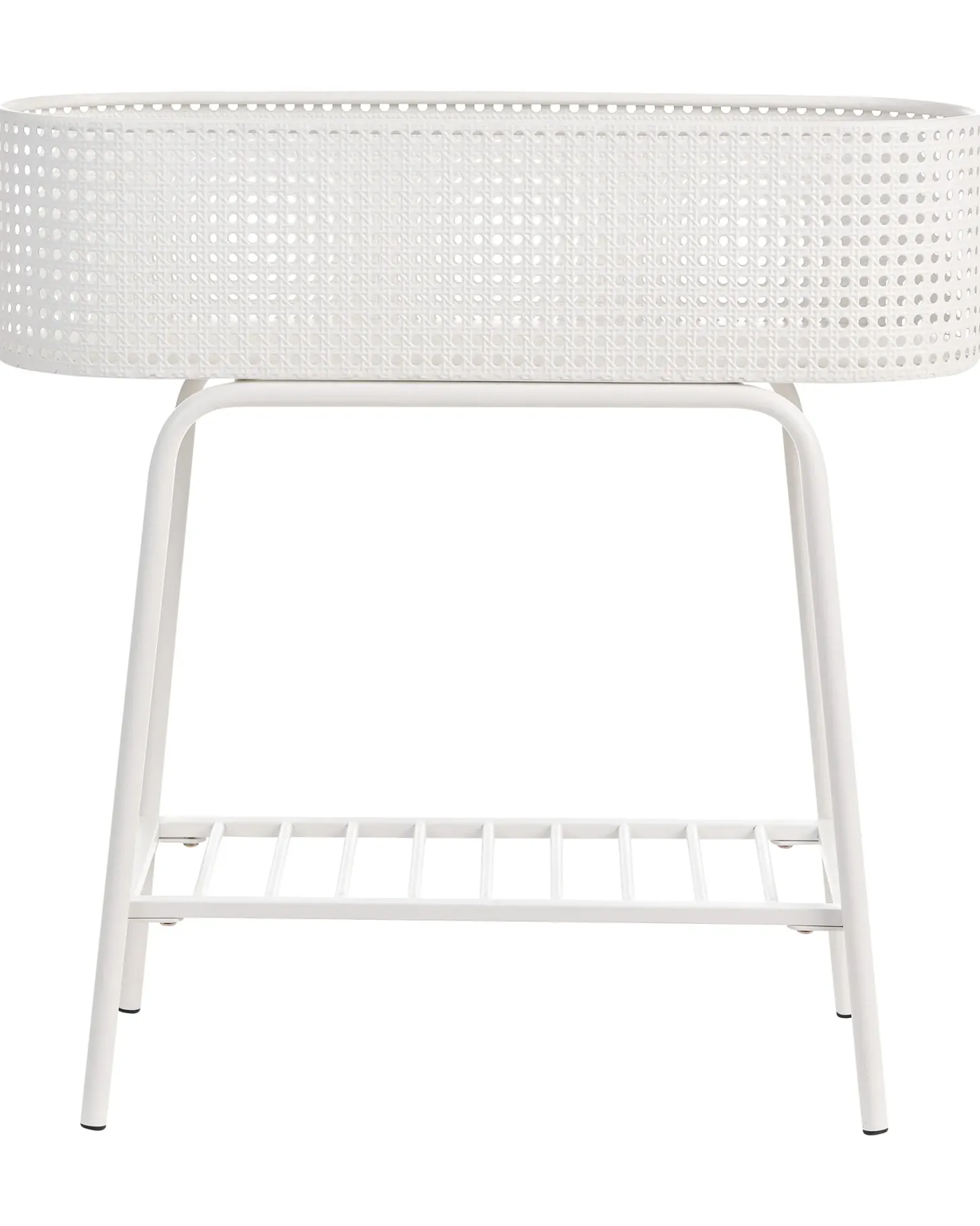 Kwietnik LINNAEA Metal 60 cm Biały