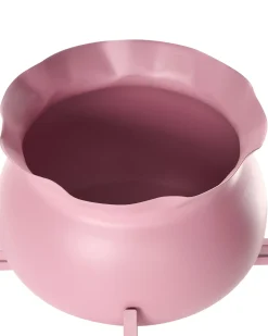 Kwietnik MOKUREN 25 cm Różowy Metal