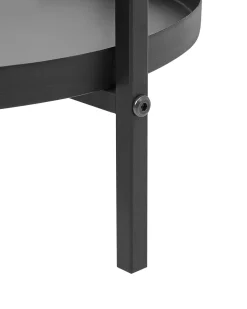 Kwietnik TAMARIX Metal 35 cm Czarny
