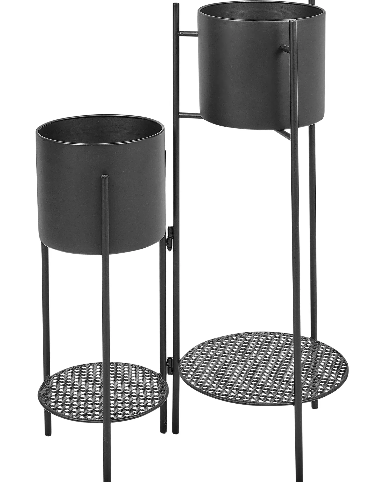 Kwietnik ULMUS Metal 58 cm Czarny