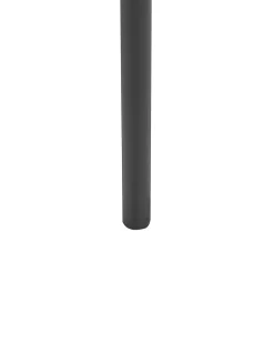 Kwietnik ULMUS Metal 58 cm Czarny