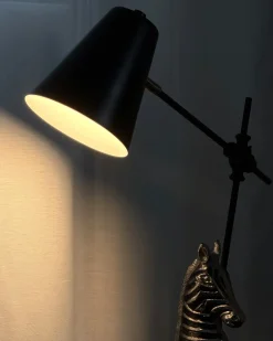 Lampa biurkowa HORTON Regulowana Metal Czarny