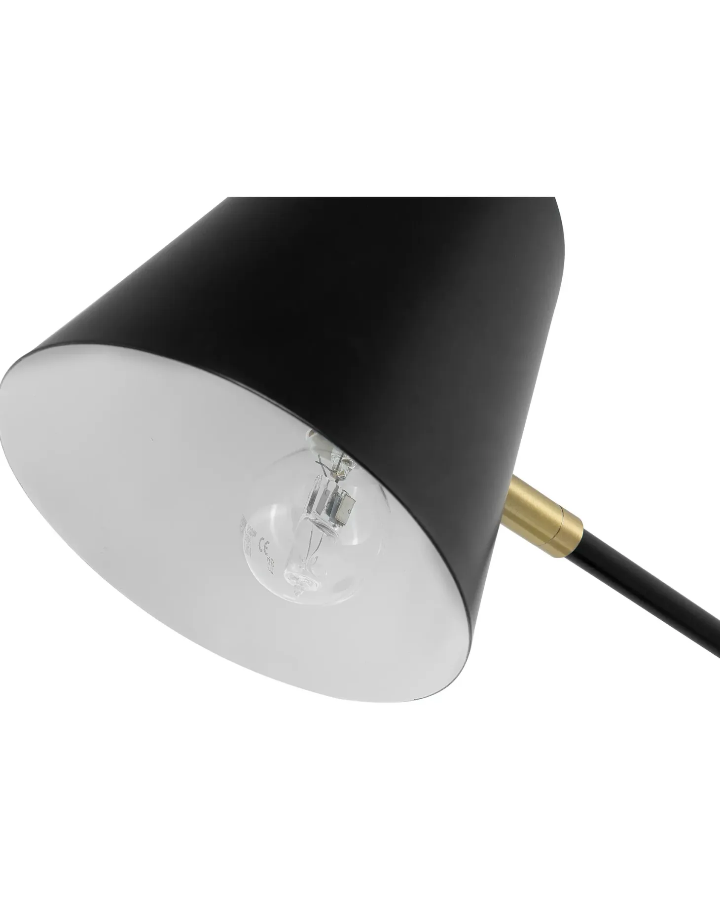 Lampa biurkowa HORTON Regulowana Metal Czarny