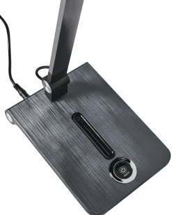Lampa biurkowa LED AQUILA Ze ściemniaczem Szary