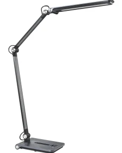 Lampa biurkowa LED AQUILA Ze ściemniaczem Szary