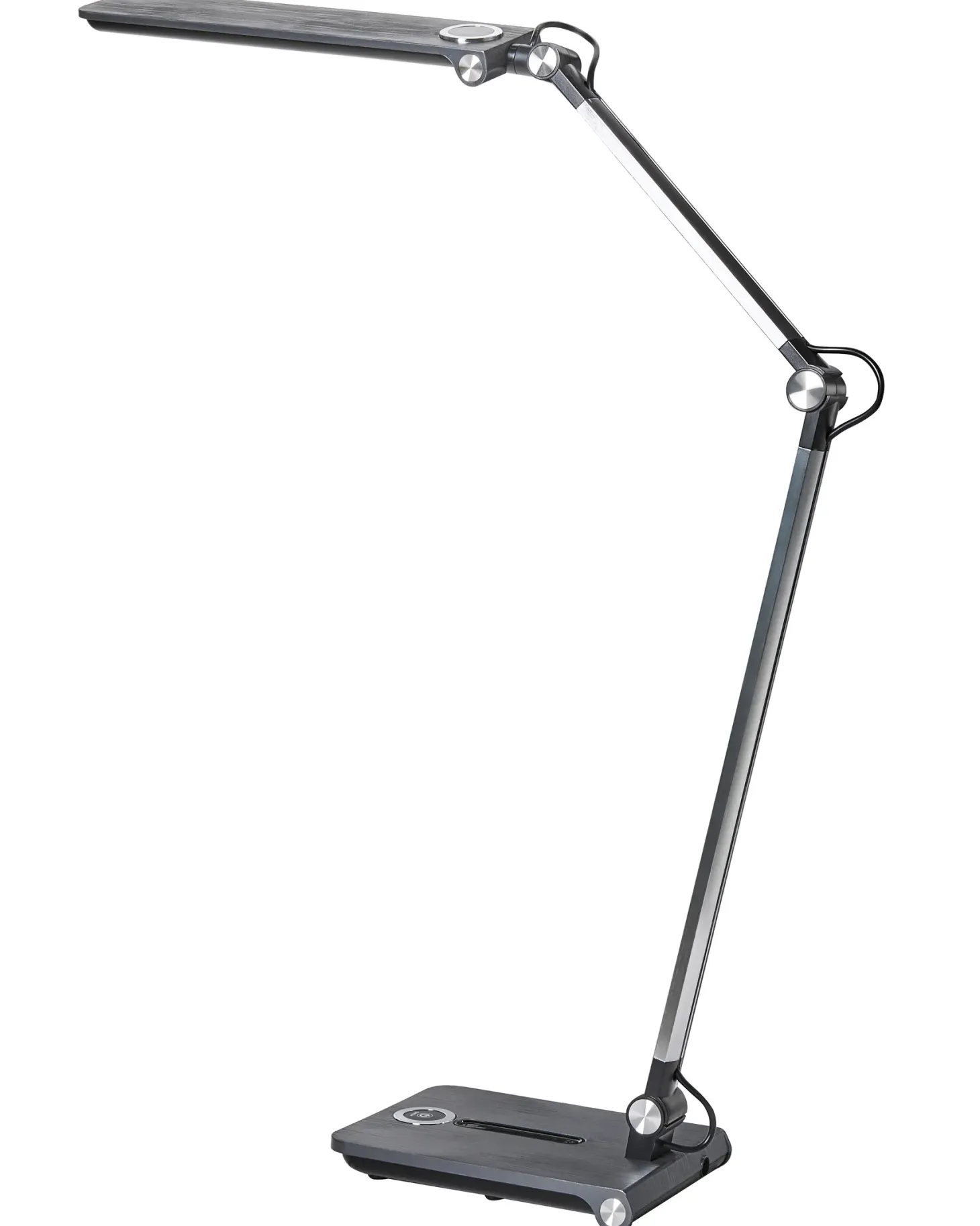 Lampa biurkowa LED AQUILA Ze ściemniaczem Szary