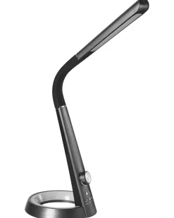 Lampa biurkowa LED CANOPUS Z portem USB Czarny