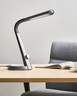 Lampa biurkowa LED CANOPUS Z portem USB Czarny