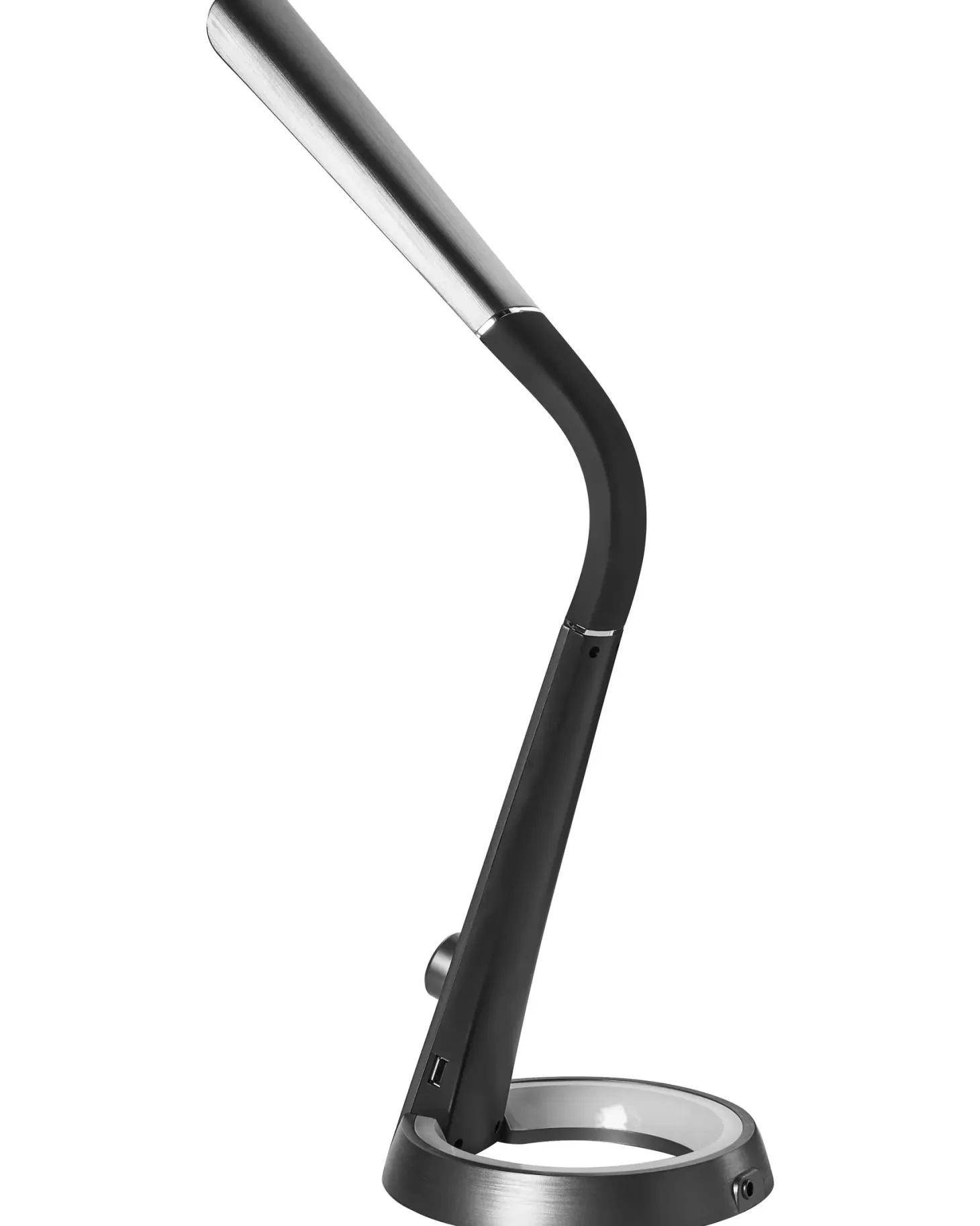 Lampa biurkowa LED CANOPUS Z portem USB Czarny