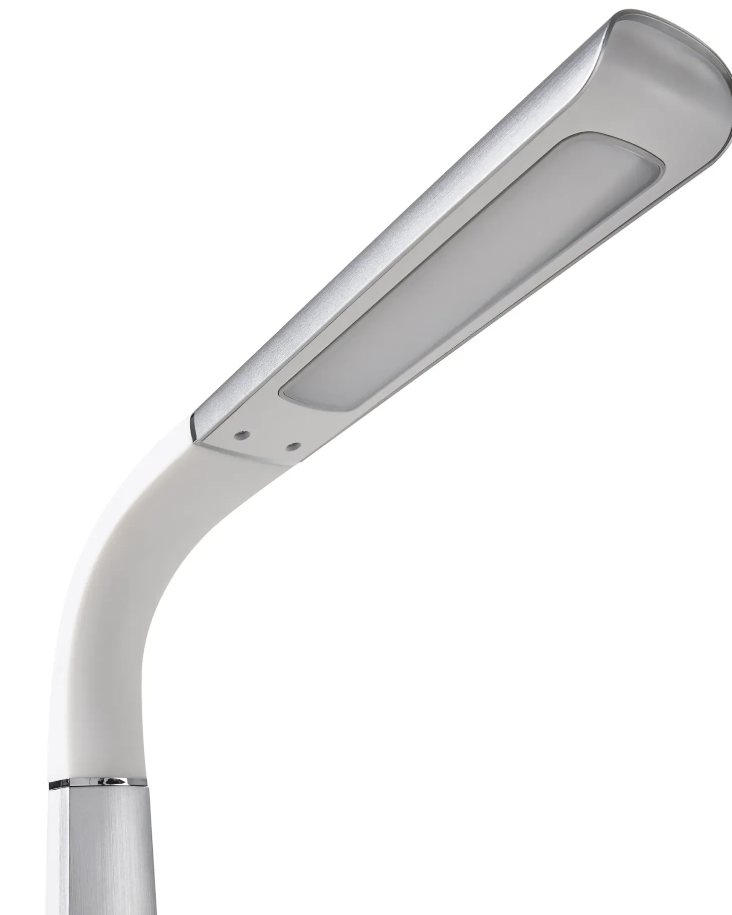 Lampa biurkowa LED CANOPUS Z portem USB Srebrny