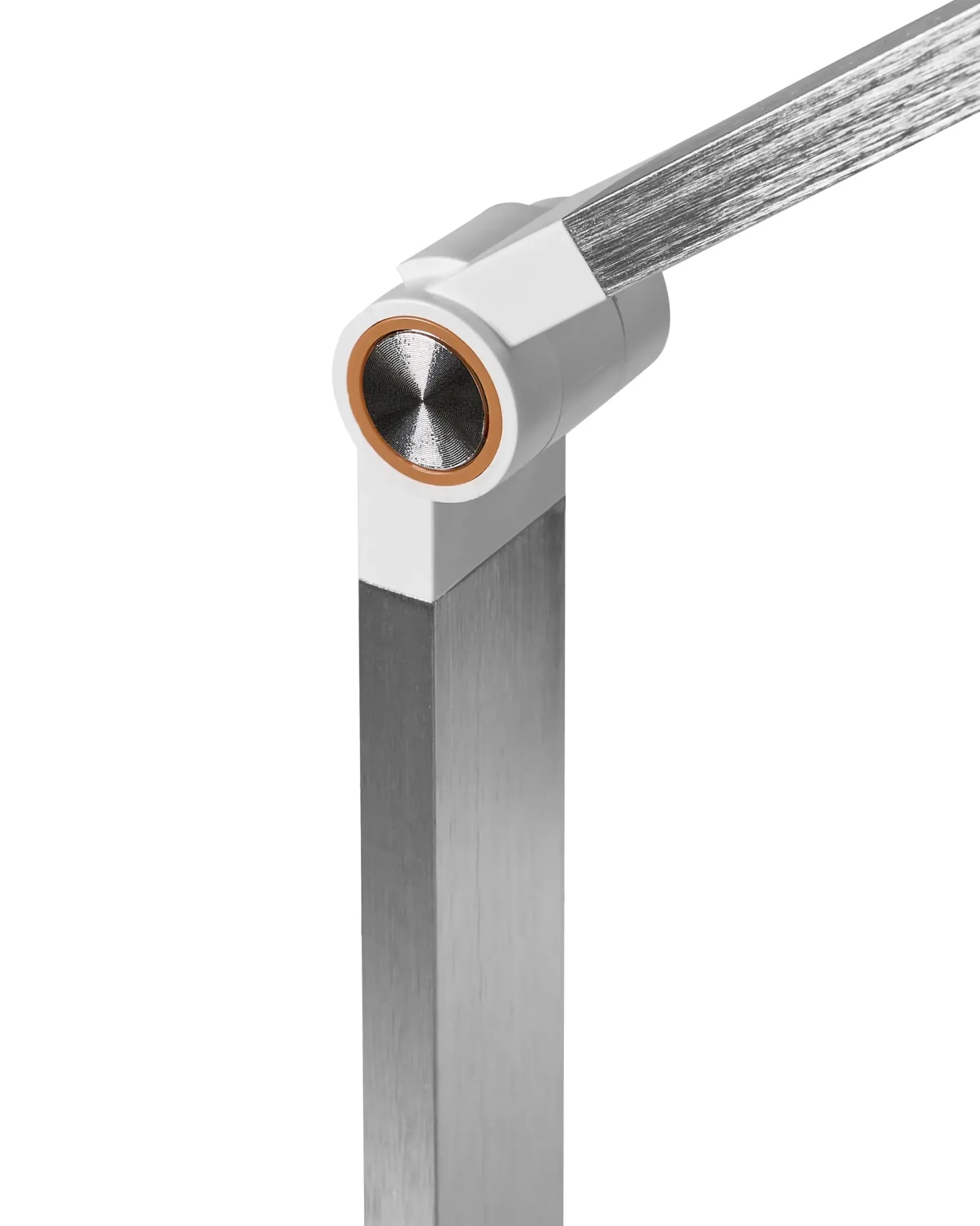 Lampa biurkowa LED CAROY Z ładowarką indukcyjną Biały