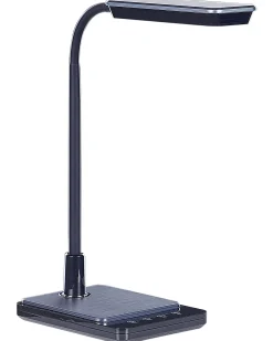 Lampa biurkowa LED CENTAURUS Ze ściemniaczem Metal Czarny