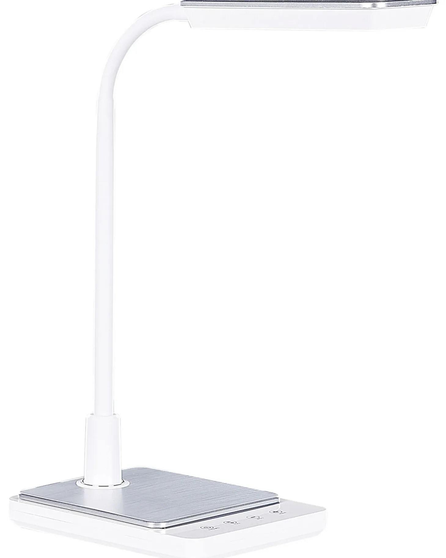 Lampa biurkowa LED CENTAURUS Ze ściemniaczem Metal Biały