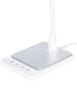 Lampa biurkowa LED CENTAURUS Ze ściemniaczem Metal Biały