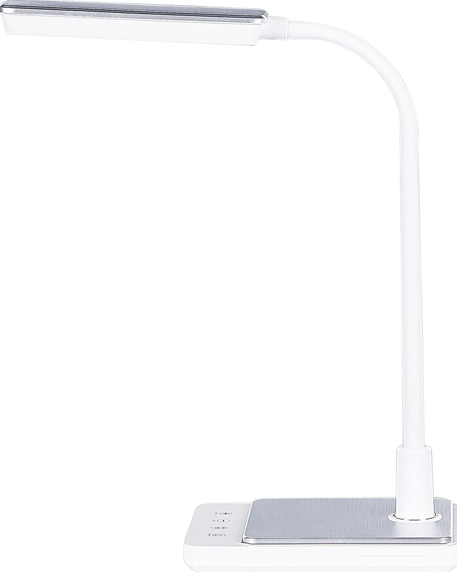 Lampa biurkowa LED CENTAURUS Ze ściemniaczem Metal Biały