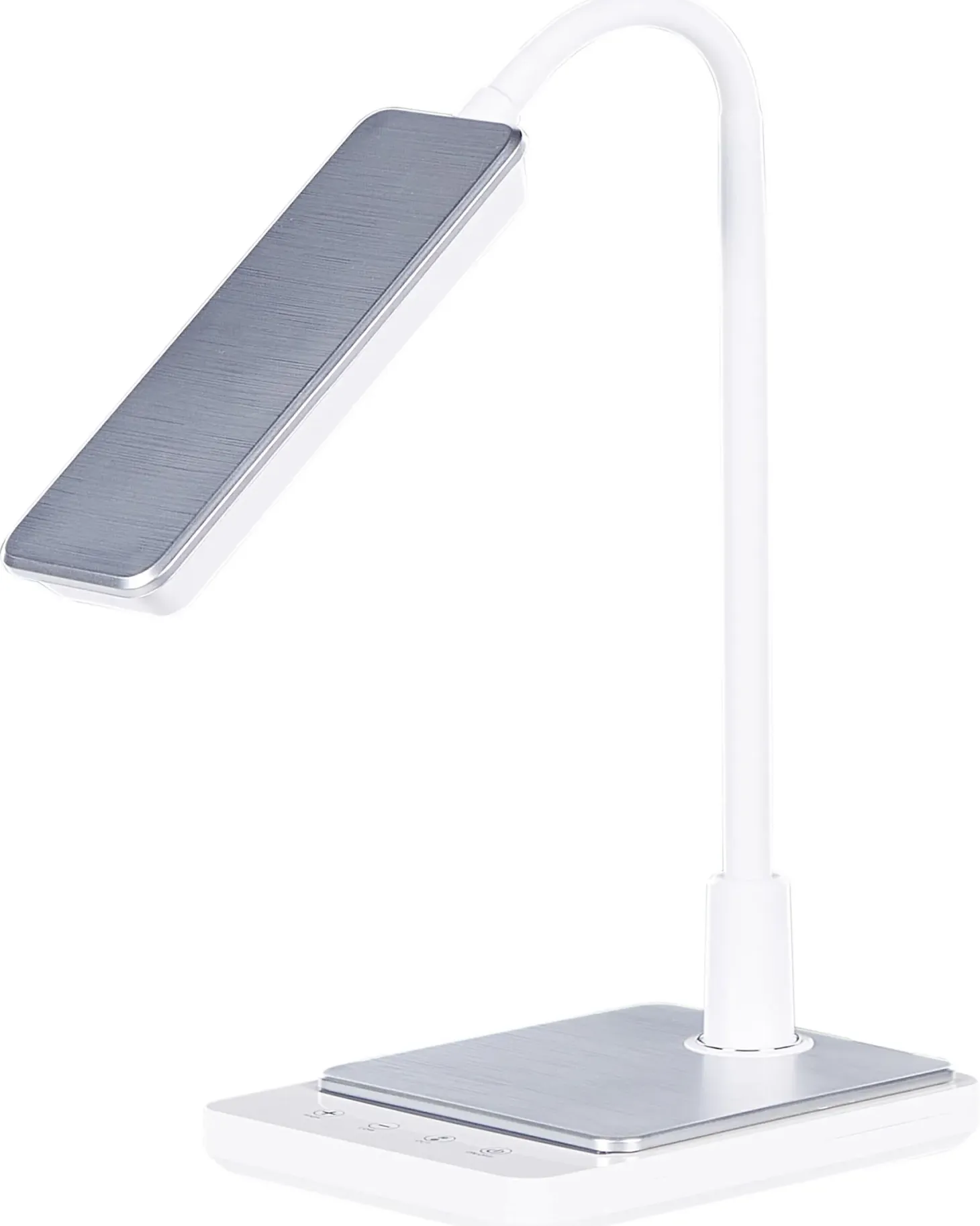 Lampa biurkowa LED CENTAURUS Ze ściemniaczem Metal Biały