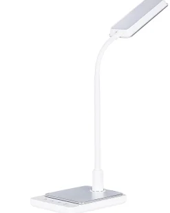 Lampa biurkowa LED CENTAURUS Ze ściemniaczem Metal Biały