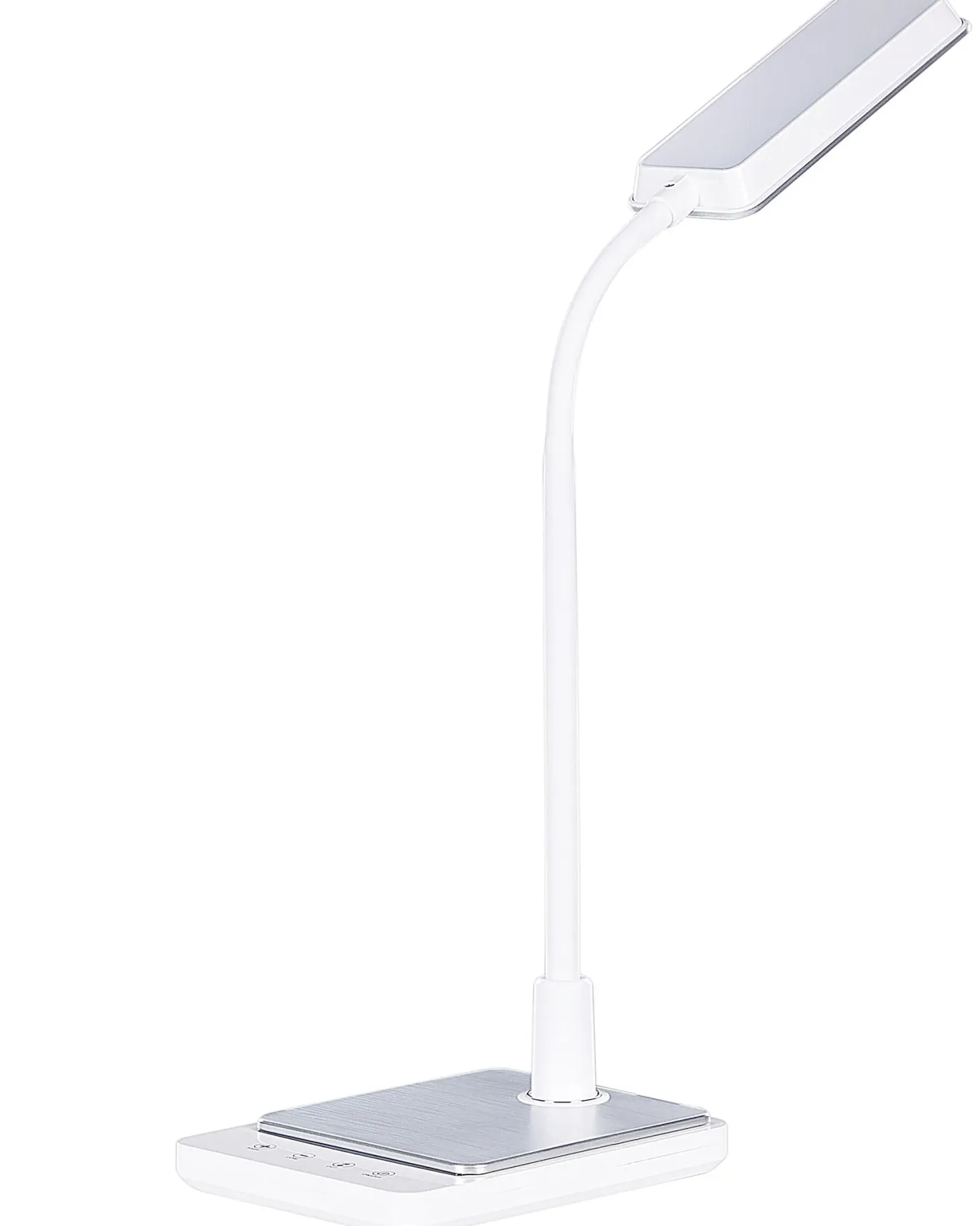 Lampa biurkowa LED CENTAURUS Ze ściemniaczem Metal Biały