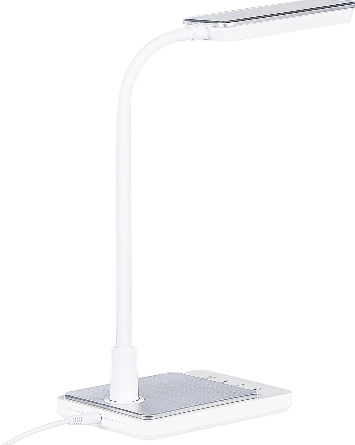 Lampa biurkowa LED CENTAURUS Ze ściemniaczem Metal Biały
