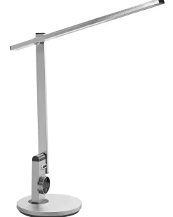 Lampa biurkowa LED CETUS Ze ściemniaczem Srebrny