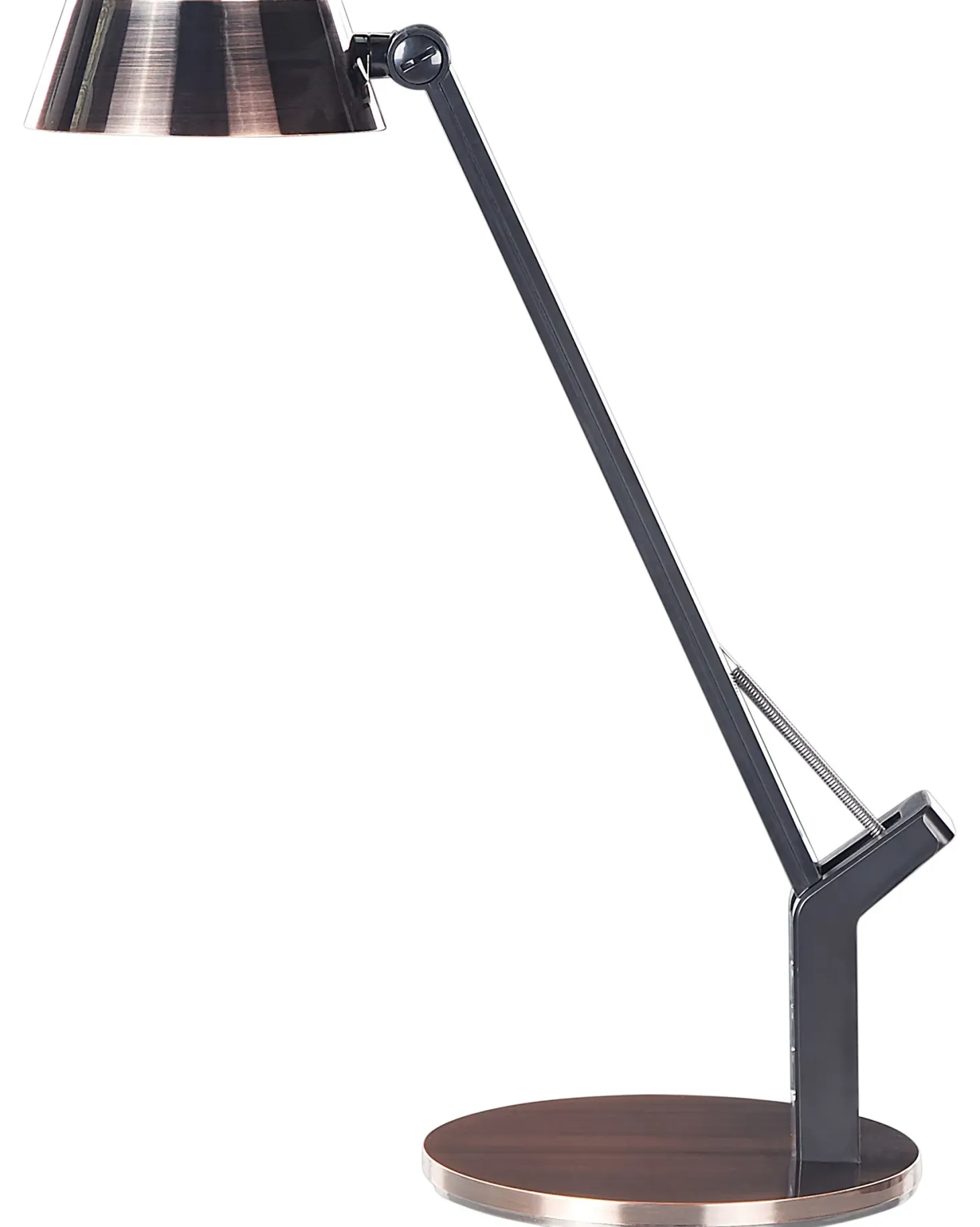 Lampa biurkowa LED CHAMAELEON Ze ściemniaczem Metal Miedziany