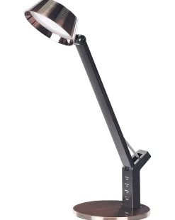 Lampa biurkowa LED CHAMAELEON Ze ściemniaczem Metal Miedziany