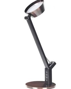 Lampa biurkowa LED CHAMAELEON Ze ściemniaczem Metal Miedziany
