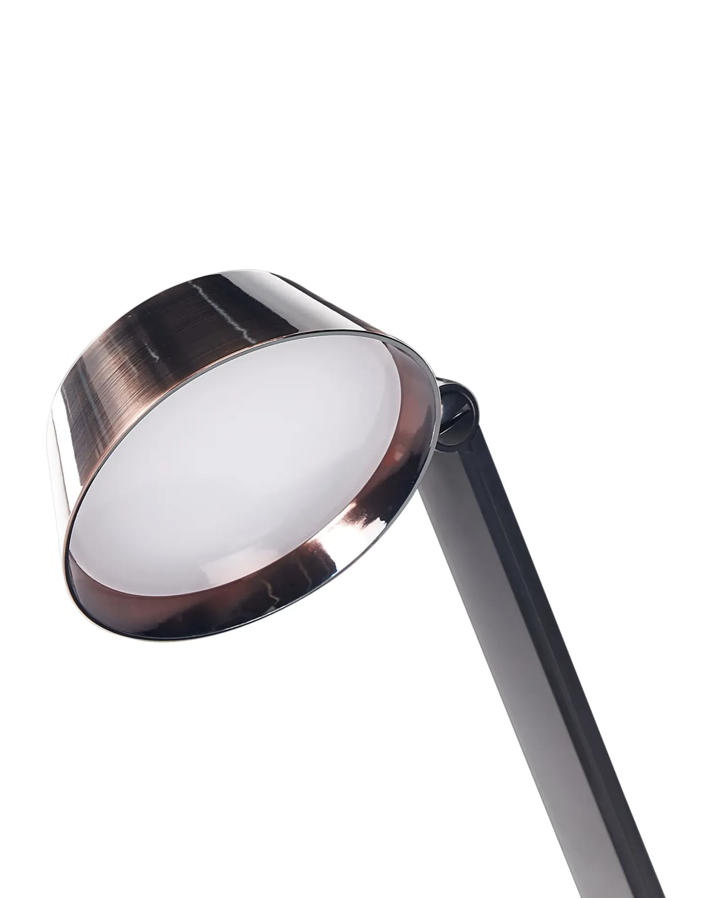 Lampa biurkowa LED CHAMAELEON Ze ściemniaczem Metal Miedziany