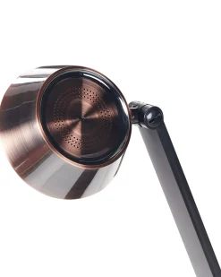 Lampa biurkowa LED CHAMAELEON Ze ściemniaczem Metal Miedziany
