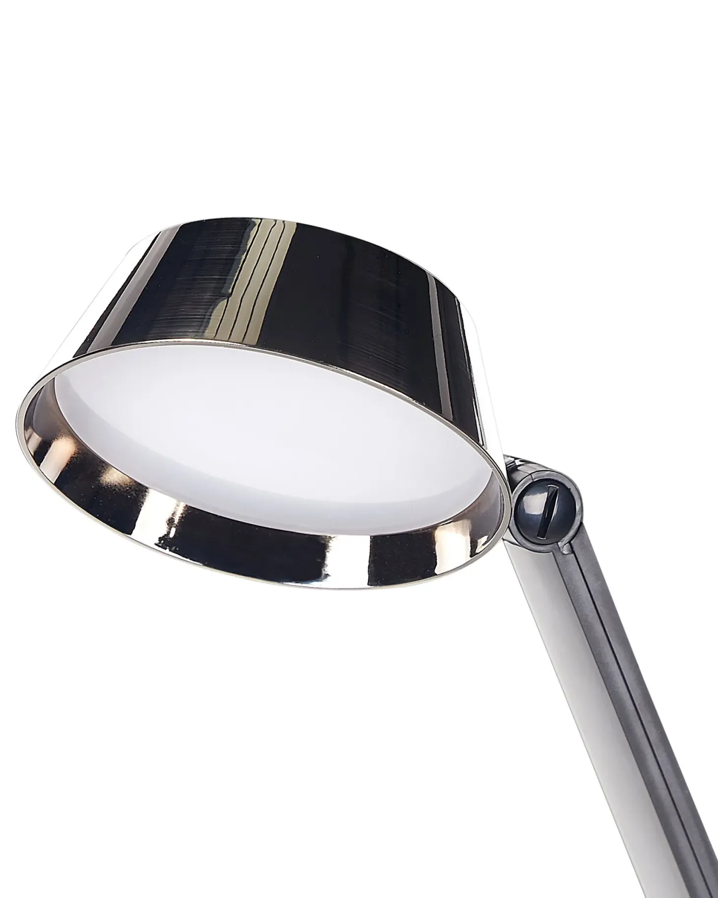 Lampa biurkowa LED CHAMAELEON Z portem USB Metal Mosiężny