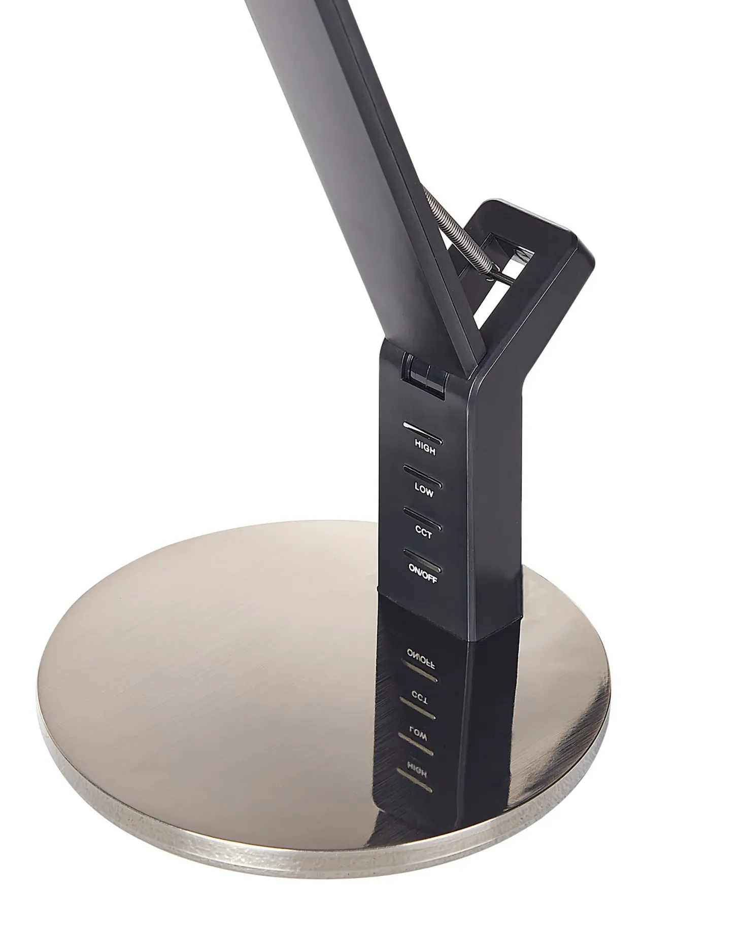 Lampa biurkowa LED CHAMAELEON Z portem USB Metal Mosiężny