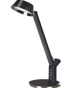 Lampa biurkowa LED CHAMAELEON Z portem USB Metal Mosiężny