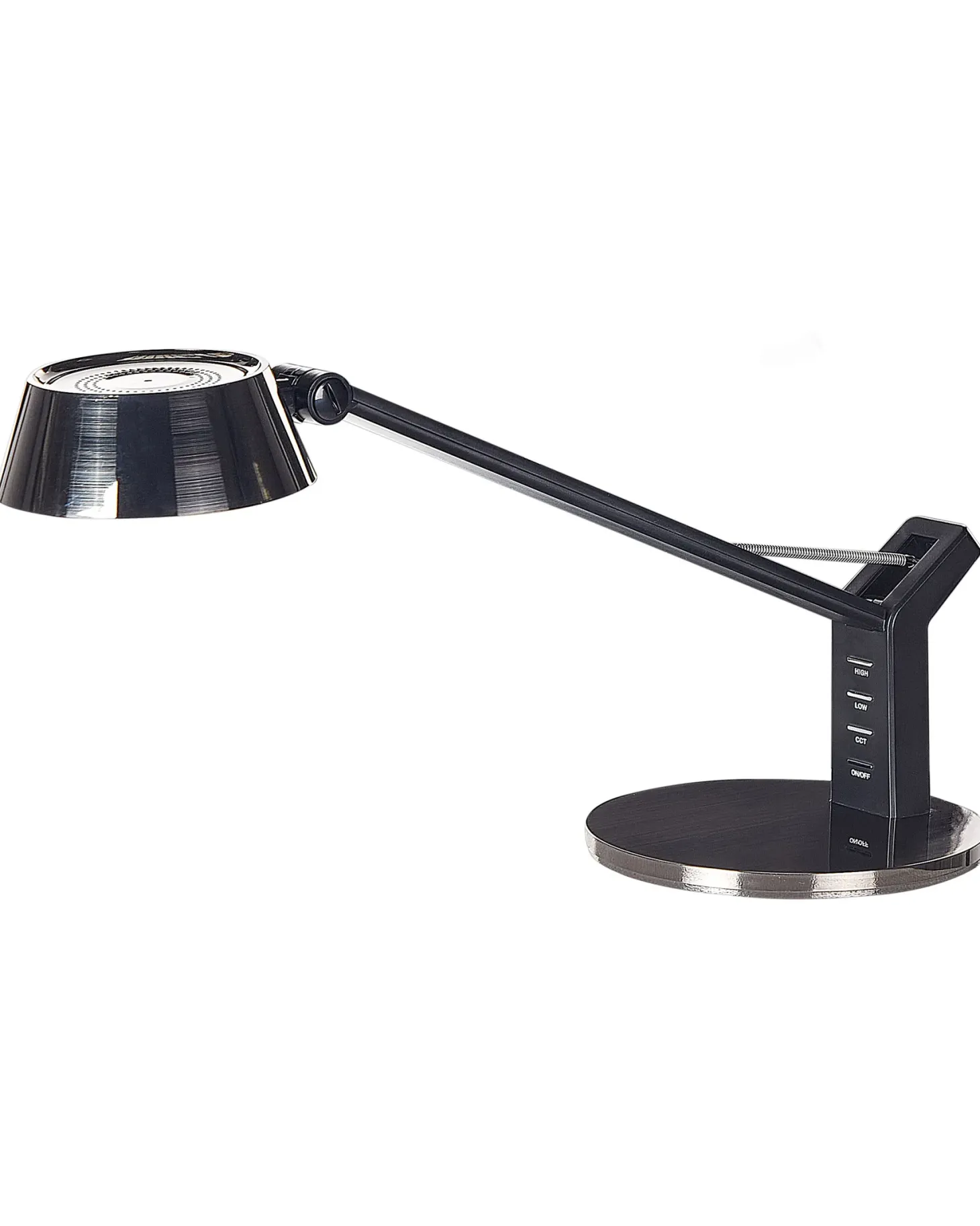 Lampa biurkowa LED CHAMAELEON Z portem USB Metal Mosiężny