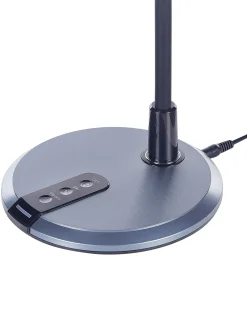 Lampa biurkowa LED COLUMBA Regulowana Metal Czarny