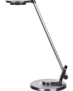 Lampa biurkowa LED CORVUS Ze ściemniaczem Metal Czarny