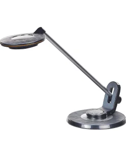 Lampa biurkowa LED CORVUS Ze ściemniaczem Metal Czarny