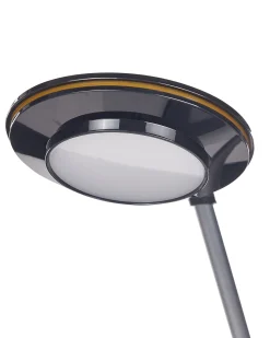 Lampa biurkowa LED CORVUS Ze ściemniaczem Metal Czarny