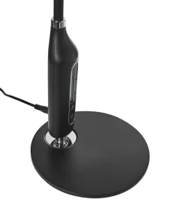 Lampa biurkowa LED CYGNUS Ze ściemniaczem Metal Czarny