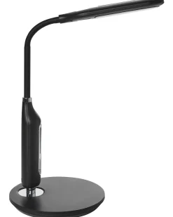 Lampa biurkowa LED CYGNUS Ze ściemniaczem Metal Czarny