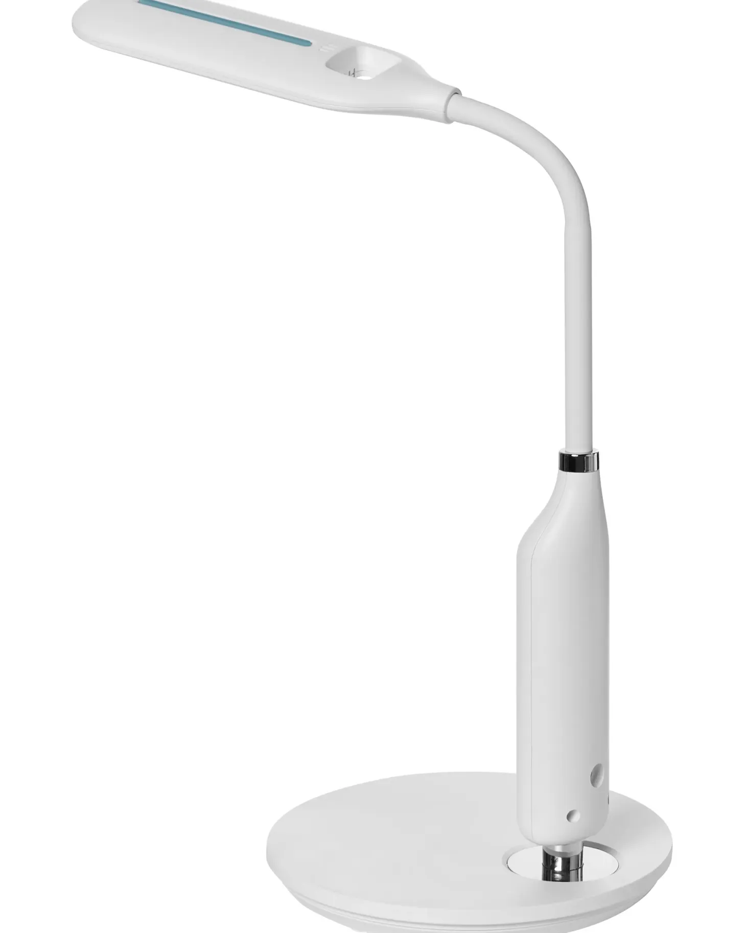 Lampa biurkowa LED CYGNUS Ze ściemniaczem Metal Biały