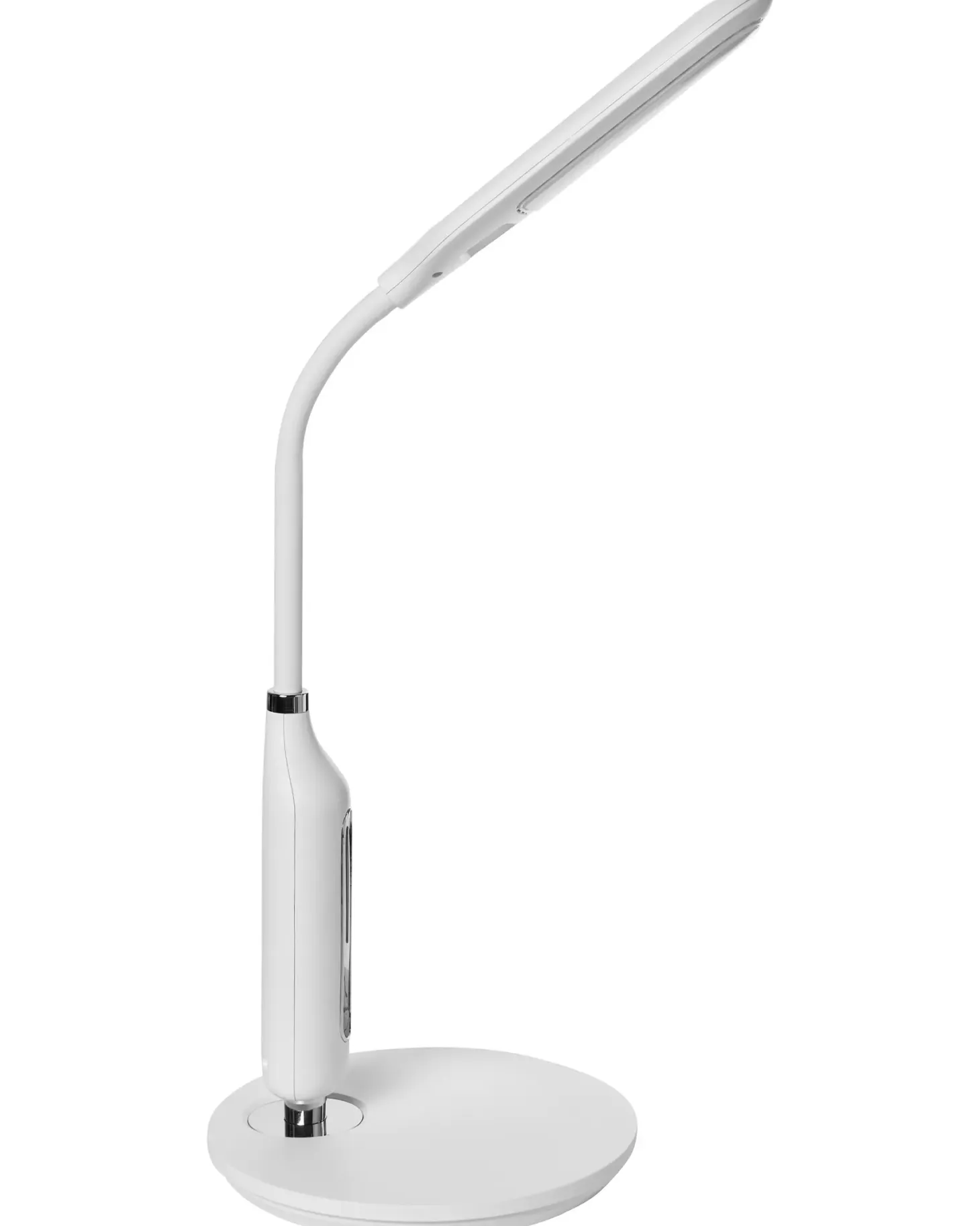 Lampa biurkowa LED CYGNUS Ze ściemniaczem Metal Biały