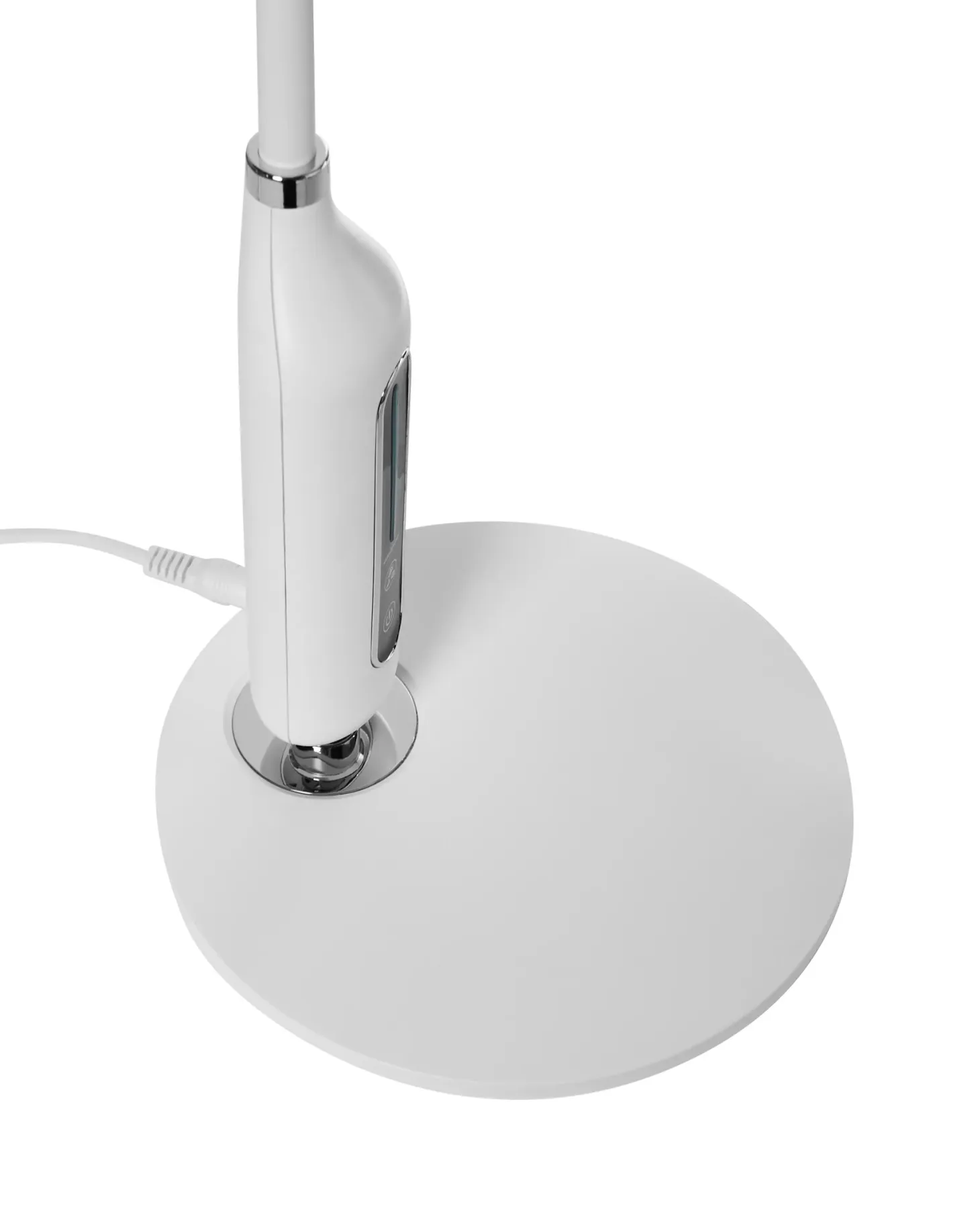 Lampa biurkowa LED CYGNUS Ze ściemniaczem Metal Biały