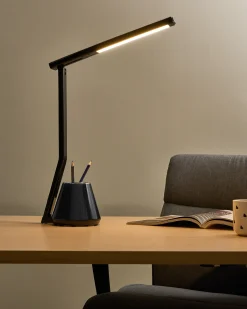 Lampa biurkowa LED DENEB Ze ściemniaczem Czarny