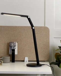 Lampa biurkowa LED DORADO Ze ściemniaczem Metal Czarny