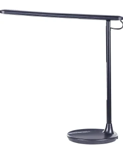 Lampa biurkowa LED DRACO Ze ściemniaczem Metal Czarny