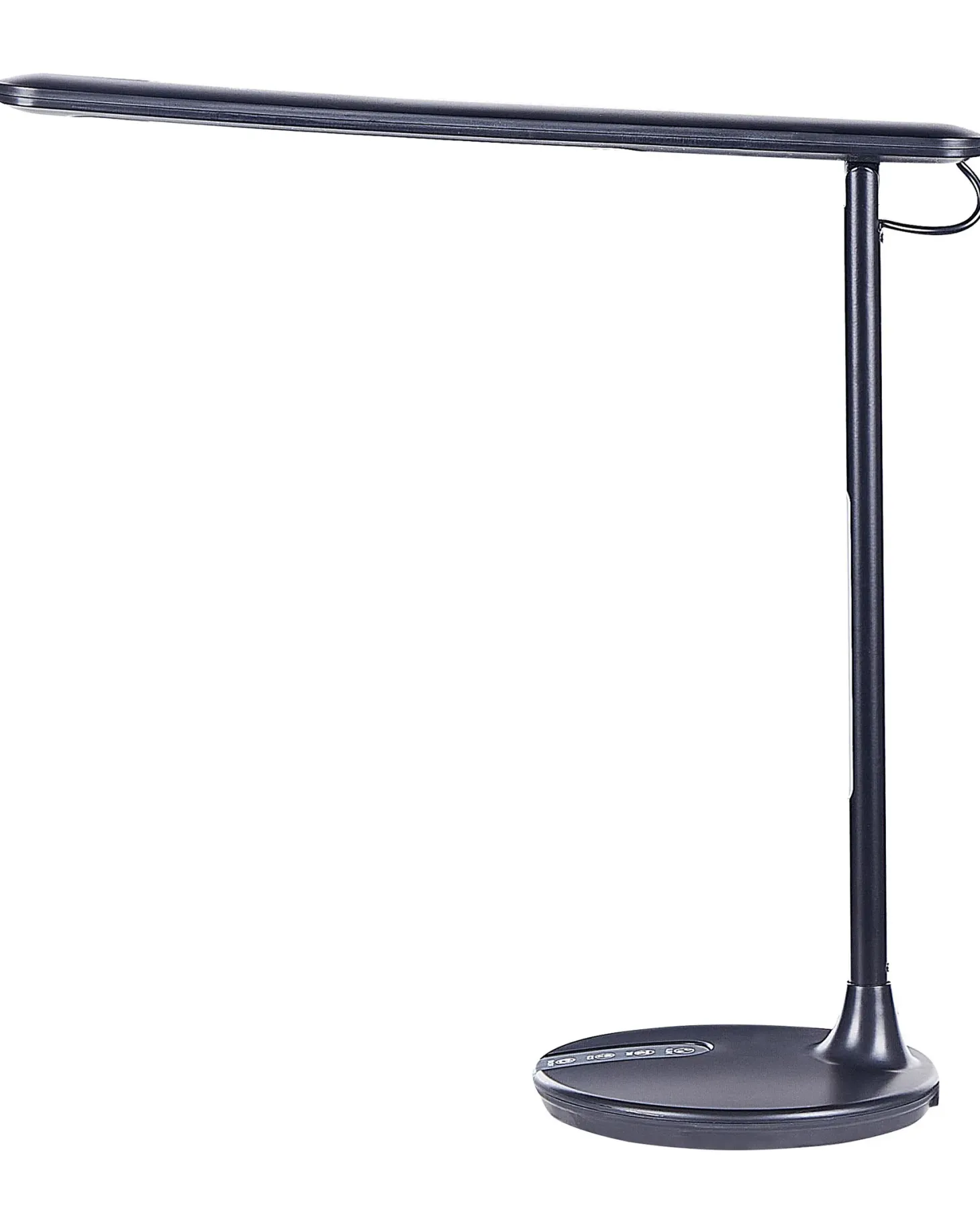 Lampa biurkowa LED DRACO Ze ściemniaczem Metal Czarny