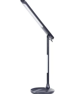 Lampa biurkowa LED DRACO Ze ściemniaczem Metal Czarny
