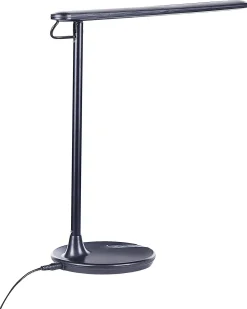Lampa biurkowa LED DRACO Ze ściemniaczem Metal Czarny