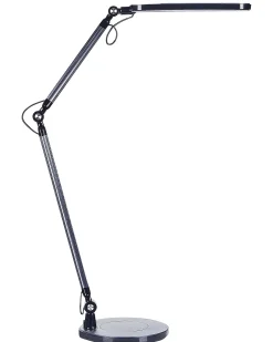 Lampa biurkowa LED GRUS Ze ściemniaczem Metal Czarny