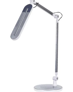 Lampa biurkowa LED GRUS Ze ściemniaczem Metal Srebrny